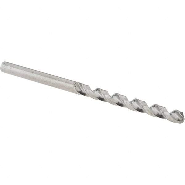 Guhring - #27 118° Cobalt Jobber Drill - Bright Finish, Right Hand Cut, Spiral Flute, Straight Shank, 70mm OAL, Four Facet, Split Point - Industrial Tool & Supply