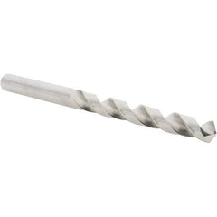 Guhring - 23/64" 118° Cobalt Jobber Drill - Bright Finish, Right Hand Cut, Spiral Flute, Straight Shank, 125mm OAL, Four Facet, Split Point - Industrial Tool & Supply