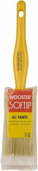 Wooster Brush - 1-1/2" Synthetic General Purpose Paint Brush - 2-3/16" Bristle Length, Plastic Handle - Industrial Tool & Supply