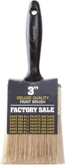 Wooster Brush - 3" Synthetic General Purpose Paint Brush - 2-11/16" Bristle Length, Plastic Handle - Industrial Tool & Supply