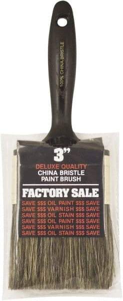 Wooster Brush - 3" Hog General Purpose Paint Brush - 2-11/16" Bristle Length, Plastic Handle - Industrial Tool & Supply