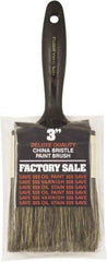 Wooster Brush - 3" Hog General Purpose Paint Brush - 2-11/16" Bristle Length, Plastic Handle - Industrial Tool & Supply