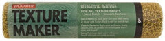 Wooster Brush - 9" Wide Paint General Purpose Roller Cover - Medium to Semi-Rough Texture, Plastic - Industrial Tool & Supply