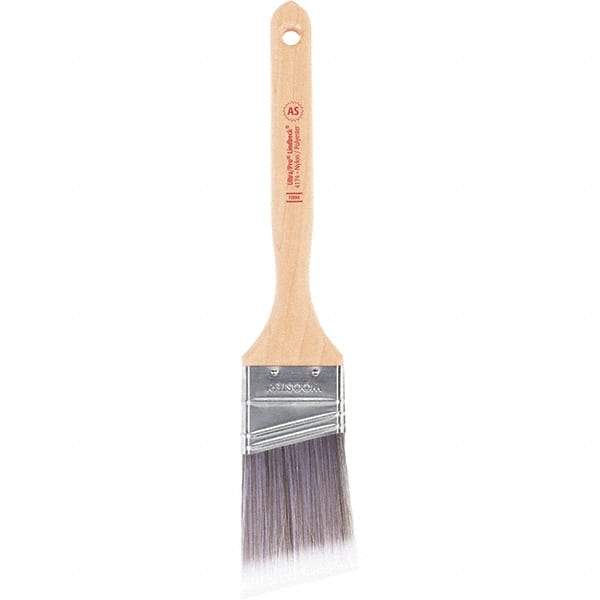 Wooster Brush - 2" Synthetic General Purpose Paint Brush - 2-11/16" Bristle Length, Maple Handle - Industrial Tool & Supply