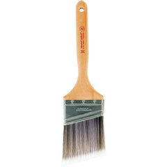 Wooster Brush - 3" Synthetic Paint Brush - 3-3/16" Bristle Length, Maple Handle - Industrial Tool & Supply