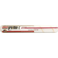 Wooster Brush - 3/16" Nap, 18" Wide Paint General Purpose Roller Cover - Smooth Texture, Fabric - Industrial Tool & Supply