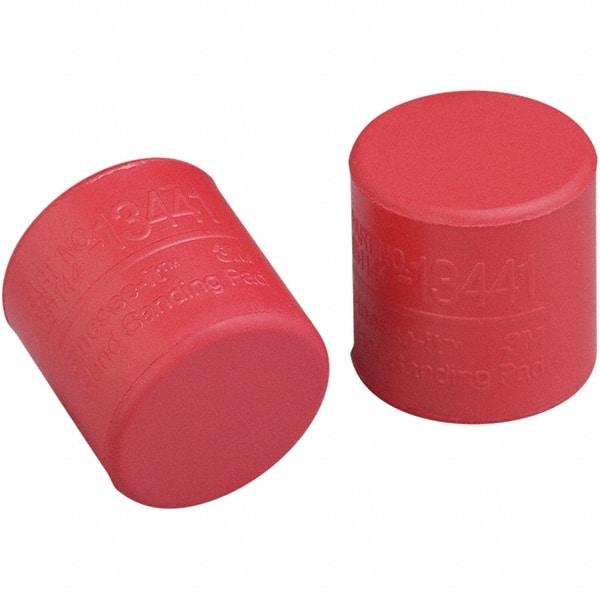3M - Sanding Block Holder - 1-1/4" Wide x 1" Long x 1/4" Thick - Industrial Tool & Supply