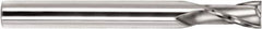 SGS - 18mm, 40mm LOC, 20mm Shank Diam, 130mm OAL, 2 Flute, Solid Carbide Square End Mill - Single End, TiCN Finish, Spiral Flute, 30° Helix, Centercutting, Right Hand Cut, Right Hand Flute, Series 59M - Industrial Tool & Supply