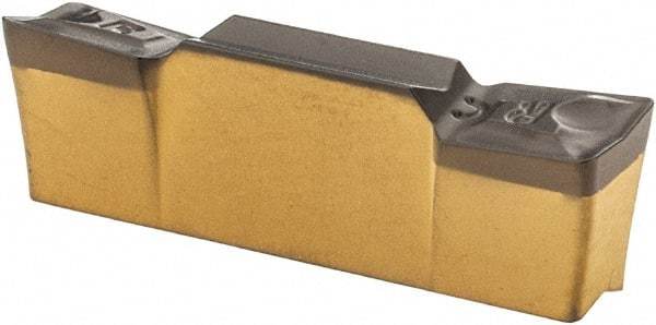 Iscar - 4004HFPR Grade IC8250, 4mm Cutting Width Carbide Grooving Insert - 2mm Max Depth of Cut, Right Hand, 0.4mm Corner Radius, TiCN/Al2O3/TiN Finish - Industrial Tool & Supply