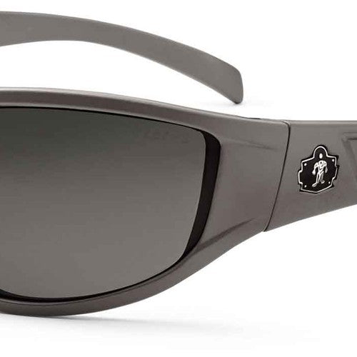 Njord Smoke Lens Matte Gray Safety Glasses - Industrial Tool & Supply