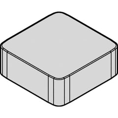 Kennametal - SNXF433 Grade KY3500 Ceramic Milling Insert - Uncoated, 3/64" Corner Radius - Industrial Tool & Supply