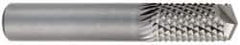 OSG - 1/4" Diam, 3/4" LOC, Drill Point End, Solid Carbide Diamond Pattern Router Bit - Right Hand Cut, 2" OAL, 1/4" Shank Diam, Use on Fiberglass - Industrial Tool & Supply