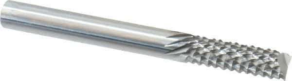 OSG - 1/4" Diam, 3/4" LOC, End Mill End, Solid Carbide Diamond Pattern Router Bit - Right Hand Cut, 2-1/2" OAL, 1/4" Shank Diam, Use on Fiberglass - Industrial Tool & Supply
