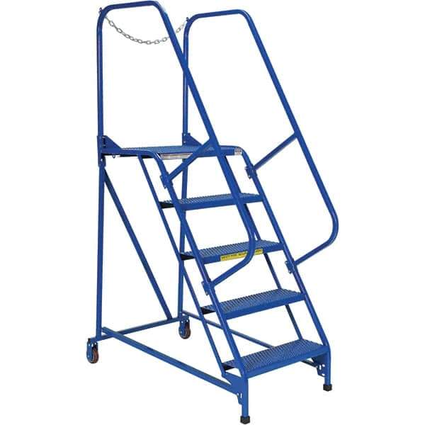 Vestil - Maintenance Ladder - Blue, Use with Ladders Above 32' - Industrial Tool & Supply