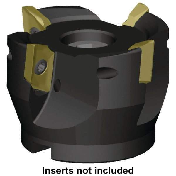 Kennametal - 3 Inserts, 2" Cutter Diam, 0.63" Max Depth of Cut, Indexable High-Feed Face Mill - 3/4" Arbor Hole Diam, 1.574" High, C5720VZ16-A2.00Z3R Toolholder, ZDET16M... Inserts, Series 5720VZ - Industrial Tool & Supply