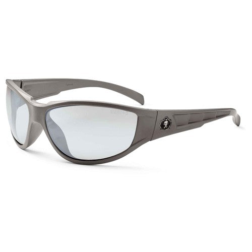 Njord In/Outdoor Lens Matte Gray Safety Glasses - Industrial Tool & Supply