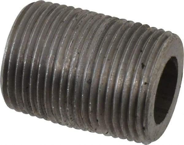 Value Collection - Schedule 160, 3/4" Diam Black Pipe Nipple - Threaded - Industrial Tool & Supply