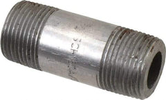 Value Collection - Schedule 160, 3/4" Diam x 2-1/2" Long Black Pipe Nipple - Threaded - Industrial Tool & Supply