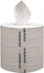 PRO-SOURCE - Center Pull Roll of 2 Ply White Paper Towels - 8-1/4" Wide, 15' Roll Length - Industrial Tool & Supply