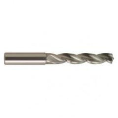 19mm Dia-Carbide HP 5XD Drill-130° Point-Bright - Industrial Tool & Supply