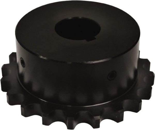 U.S. Tsubaki - 2-3/16" Bore Diam Finished Bore Roller Chain Coupling - 4.561" Coupling OD - Industrial Tool & Supply