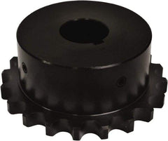 U.S. Tsubaki - 1-3/4" Bore Diam Finished Bore Roller Chain Coupling - 4.561" Coupling OD - Industrial Tool & Supply