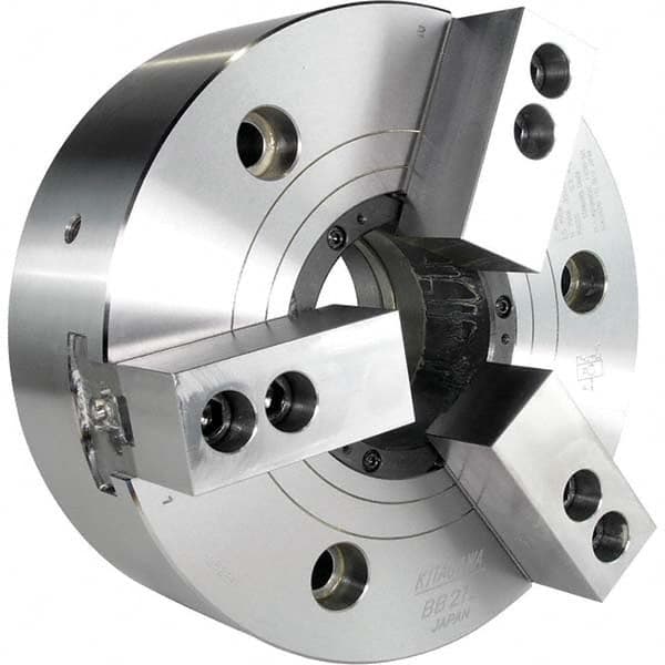 Kitagawa - Power Lathe Chucks Chuck Diameter (Decimal Inch): 12.0000 Number of Jaws: 3 - Industrial Tool & Supply