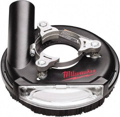 Milwaukee Tool - 4 & 5" Diam Grinder Dust Shroud - For Use with Sanders/Grinders - Industrial Tool & Supply