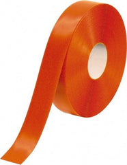 PRO-SAFE - Orange Solid Color PVC Tape - 2" Wide x 100' Long x 50 mil Thick, General Traffic - Industrial Tool & Supply