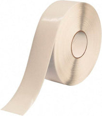 PRO-SAFE - White Solid Color PVC Tape - 3" Wide x 100' Long x 50 mil Thick, General Traffic - Industrial Tool & Supply