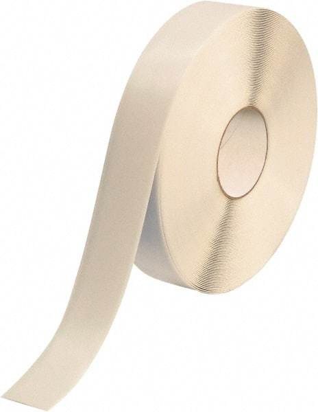 PRO-SAFE - White Solid Color PVC Tape - 2" Wide x 100' Long x 50 mil Thick, General Traffic - Industrial Tool & Supply