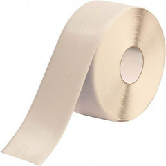 PRO-SAFE - White Solid Color PVC Tape - 4" Wide x 100' Long x 50 mil Thick, General Traffic - Industrial Tool & Supply