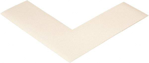 PRO-SAFE - White Solid Color PVC Tape - 2" Wide x 1/2' Long x 50 mil Thick, General Traffic - Industrial Tool & Supply