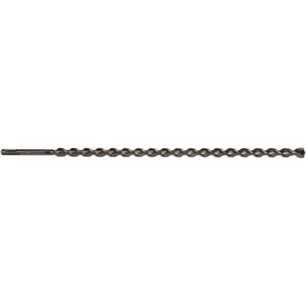 Irwin - 9/16" Diam, SDS-Plus Shank, Carbide-Tipped Rotary & Hammer Drill Bit - Industrial Tool & Supply