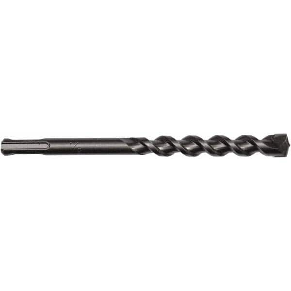 Irwin - 1/2" Diam, SDS-Plus Shank, Carbide-Tipped Rotary & Hammer Drill Bit - Industrial Tool & Supply