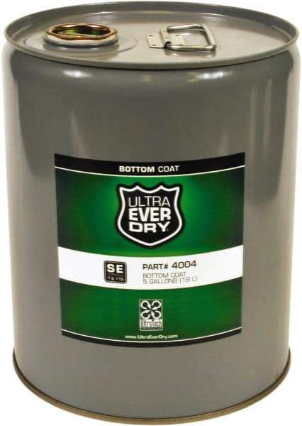 UltraTech - 5 Gal Metal Can Semi-Flat White Acrylic Coating - Approximately 250 Sq Ft/Gal Coverage, 528 g/L VOC Content, Direct to Metal - Industrial Tool & Supply