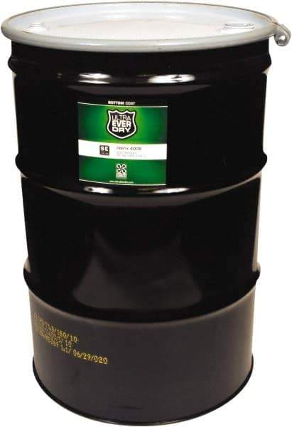 UltraTech - 50 Gal Drum Semi-Flat White Acrylic Coating - Approximately 250 Sq Ft/Gal Coverage, 528 g/L VOC Content, Direct to Metal - Industrial Tool & Supply