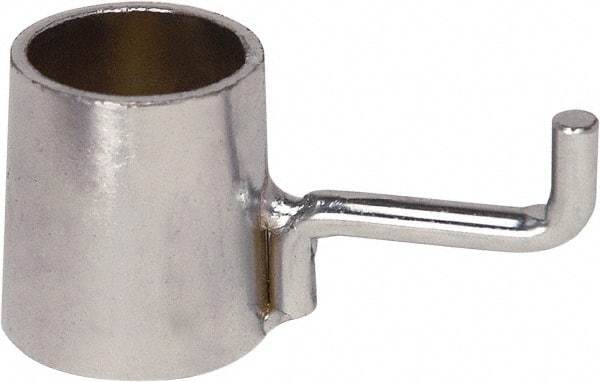 Quantum Storage - Open Shelving Accessory/Component - Chrome, Chrome Finish, Use with Wire Shelving Units - Industrial Tool & Supply