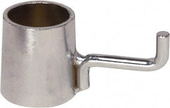 Quantum Storage - Open Shelving Accessory/Component - Chrome, Chrome Finish, Use with Wire Shelving Units - Industrial Tool & Supply
