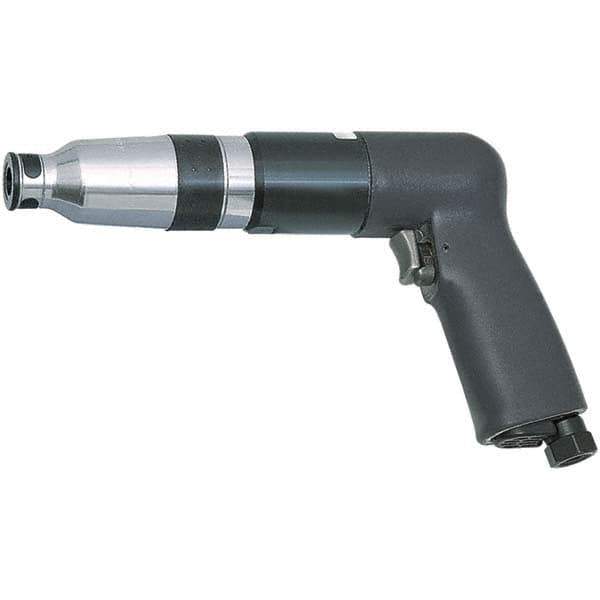 Ingersoll-Rand - 1/4" Bit Holder, 1,700 RPM, Pistol Grip Handle Air Screwdriver - 10 to 53.1 In/Lb Torque, 20 CFM - Industrial Tool & Supply