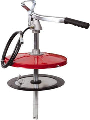 PRO-LUBE - Grease Lubrication 19 Strokes/oz Flow Aluminum & Steel Lever Hand Pump - For 25 to 50 Lb Container - Industrial Tool & Supply