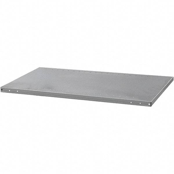 Hallowell - 36" Wide, Open Shelving Accessory/Component - Steel, Powder Coat Finish, 24" Deep, Use with Hi-Tech Industrial Grade Standard Shelving - Industrial Tool & Supply
