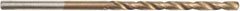 Irwin - 9/32" 135° High Speed Steel Jobber Drill - TiN Finish, Spiral Flute, Straight Shank, 4-1/4" OAL, Split Point - Industrial Tool & Supply