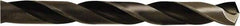 Irwin - 9/32" 135° High Speed Steel Jobber Drill - Oxide Finish, Spiral Flute, Straight Shank, 4-1/4" OAL, Split Point - Industrial Tool & Supply