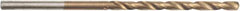 Irwin - 5/64" 135° High Speed Steel Jobber Drill - TiN Finish, Spiral Flute, Straight Shank, 2" OAL, Split Point - Industrial Tool & Supply