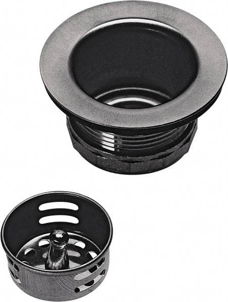 SANI-LAV - 2 Inch, Sink Strainer - Stainless Steel - Industrial Tool & Supply