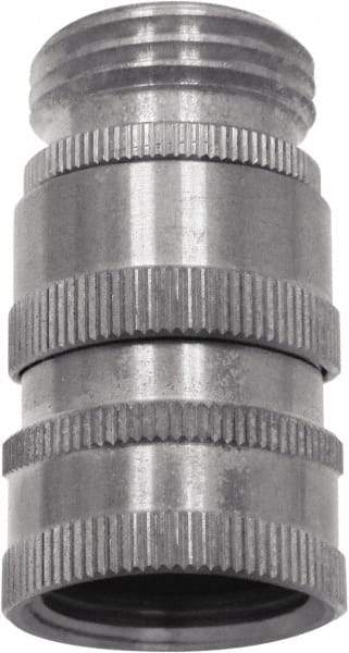 SANI-LAV - 3/4 GHT Garden Hose Quick Disconnect - Stainless Steel, Female Hose to Male Hose Connector - Industrial Tool & Supply