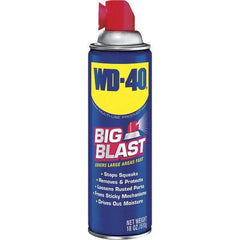 WD-40 - 18 oz Multi-Use Product with Big-Blast Spray - Liquid, Stop Squeaks, Removes & Protects, Loosens Rusted Parts, Free Sticky Mechanisms, Drives Out Moisture - Industrial Tool & Supply