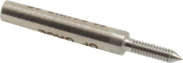 GF Gage - #1-64, Class 2B, Single End Plug Thread No Go Gage - Hardened Tool Steel, Size 000 Handle Not Included - Industrial Tool & Supply
