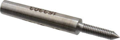 GF Gage - #1-72, Class 2B, Single End Plug Thread No Go Gage - Hardened Tool Steel, Size 000 Handle Not Included - Industrial Tool & Supply